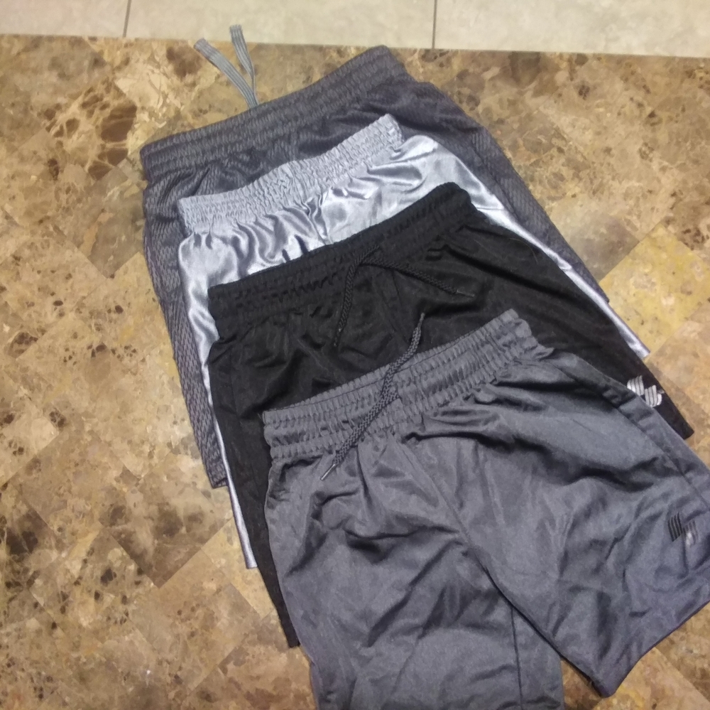 4 pairs boys polyester shorts size 4